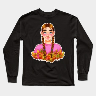 Autumn Girl Long Sleeve T-Shirt